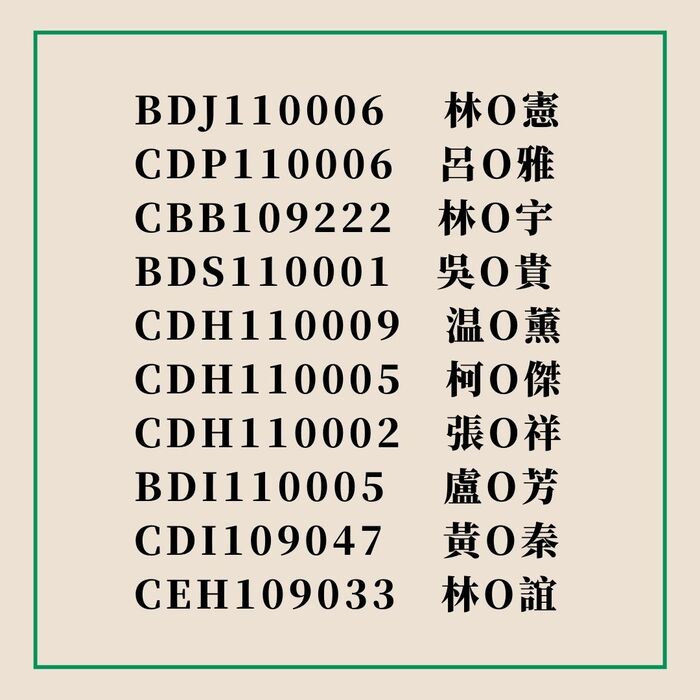 【公告】教育學程徵選讀書會名單公告圖片